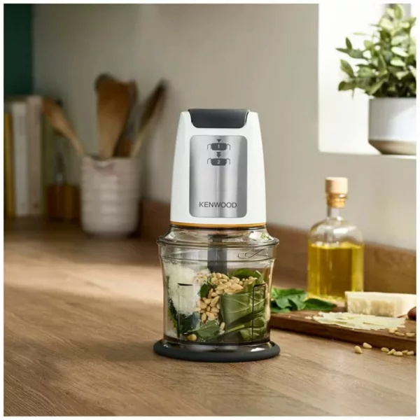 Mini-hachoir KENWOOD Easy Chop CHP61 - Blanc et inox