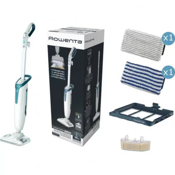 Nettoyeur à Vapeur Rowenta 1200 W - Blanc et Bleu