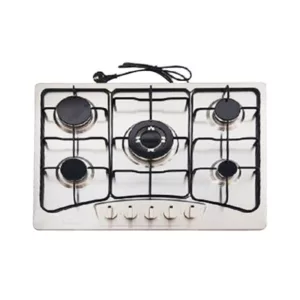Plaque De Cuisson Galaxy Naturel 5 Feux 90 Cm - Inox