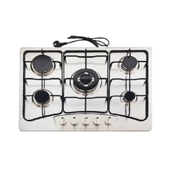 Plaque De Cuisson Galaxy Naturel 5 Feux 90 Cm - Inox