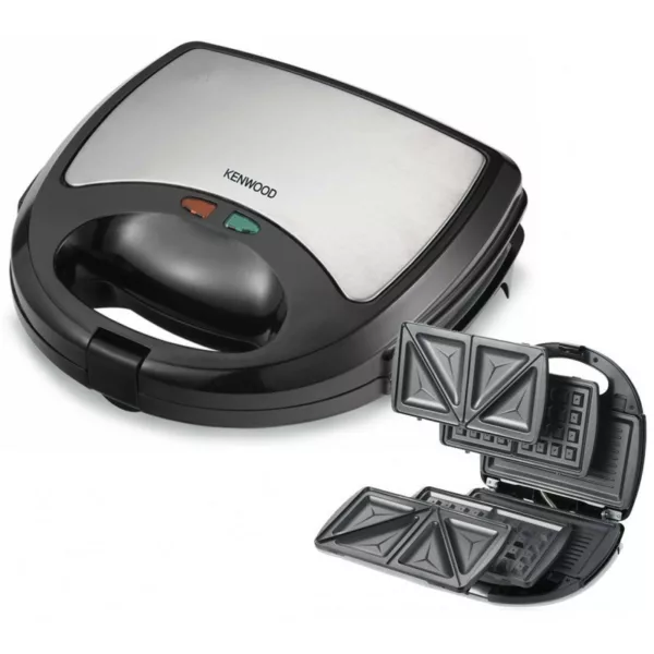 Sandwich Maker 3 en 1 Kenwood SMM01 - Noir