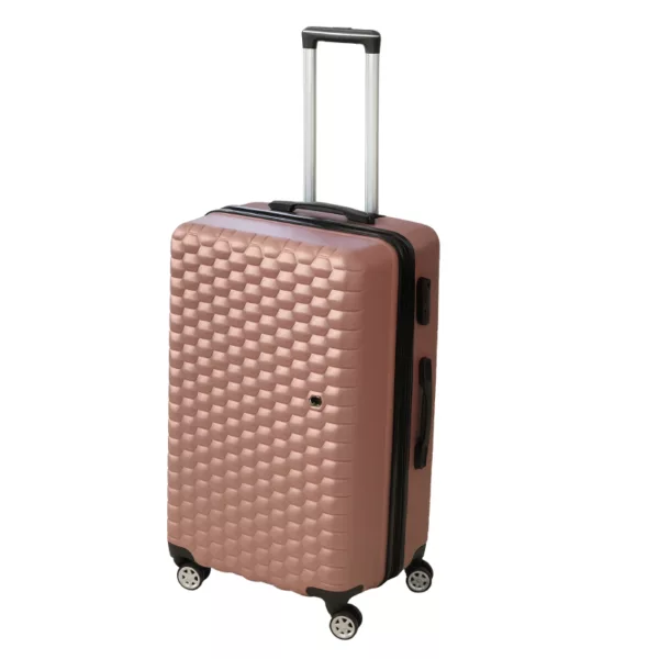 Série de 3 Valises en ABS Rose - ABM