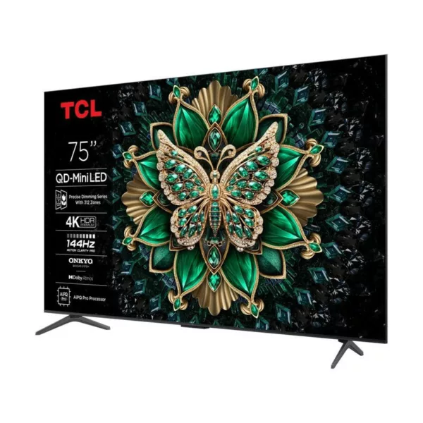 TV TCL C6K 75" Smart TV MiniLED 4K UHD - Noir