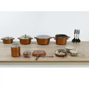 SERVICE Granite Lines 48 PCS Orange- Inox