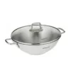 Poêle Wok KORKMAZ - A1519 - 28X8,5 cm - Inox