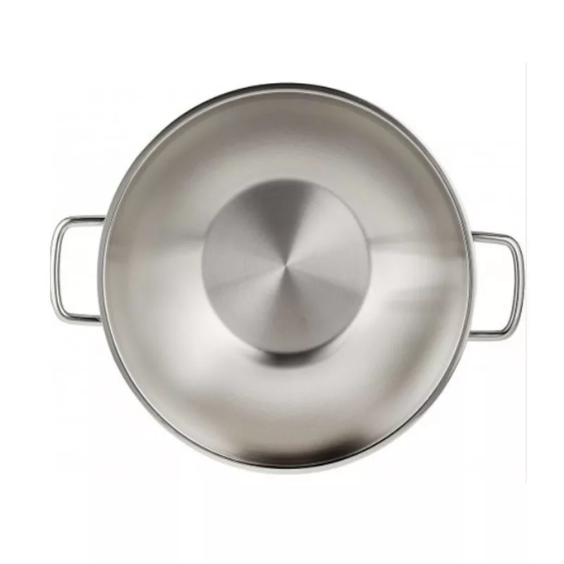 Poêle Wok KORKMAZ - A1519 - 28X8,5 cm - Inox