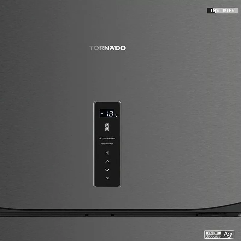 Réfrigérateur TORNADO 550L - NoFrost - RF580ATV-DST - Dark Inox