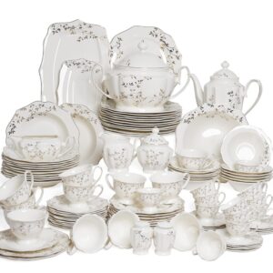 Service à Table en Porcelaine 67 Pièces