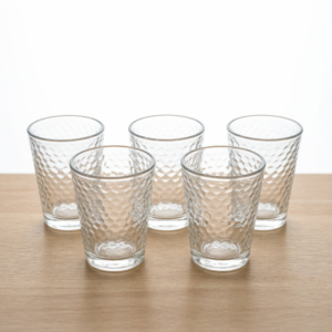 Verres à eau 6 pièces – Set de 6 verres transparents