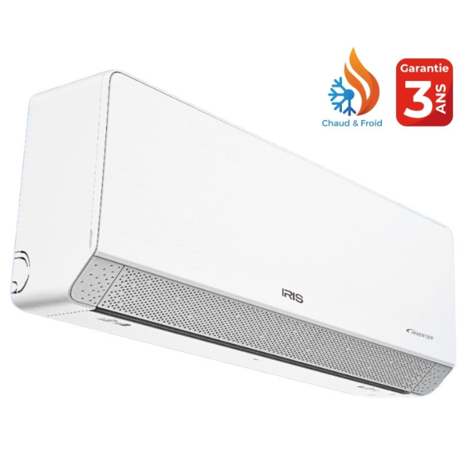 CLIMATISEUR IRIS AZAO+ 12000 BTU INVERTER TROPICALISÉ CHAUD & FROID