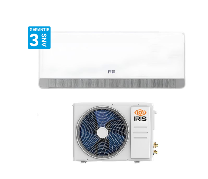 CLIMATISEUR IRIS AZAO+ 12000 BTU INVERTER TROPICALISÉ CHAUD & FROID