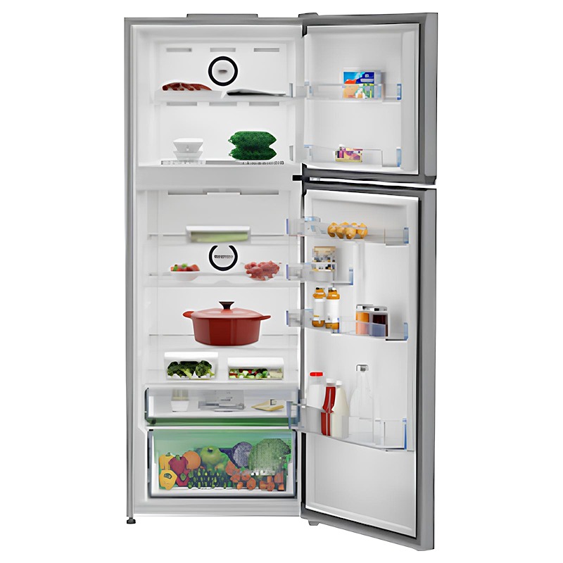 réfrigérateur beko rdsa43s 360 litres lessfrost silver
