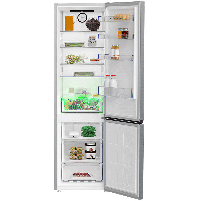 Réfrigérateur Combiné BEKO B5RCNA460HSX 407 Litres NoFrost - Silver