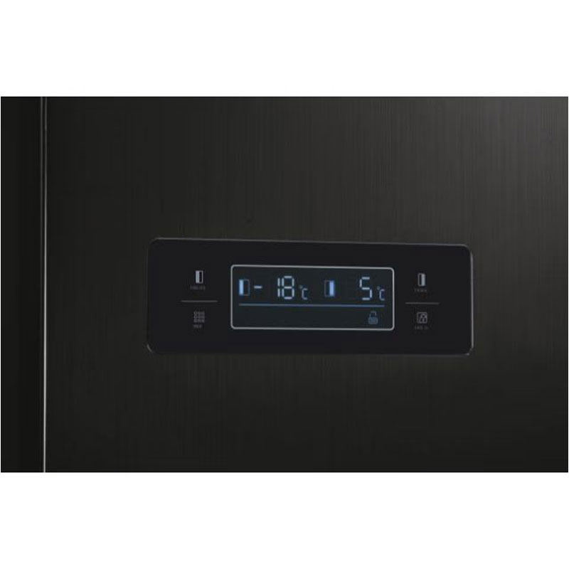 réfrigérateur Side By Side HOOVER HHSBSO-617BWD 529L NoFrost noir