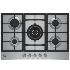 Plaque De Cuisson Encastrable BEKO 5Feux 75cm Inox(HIAW75225SL)