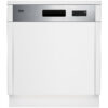 Lave Vaisselle Semi Encastrable BEKO BDSN153E3X 13 Couverts - Blanc