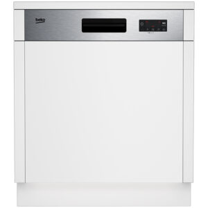 Lave Vaisselle Semi Encastrable BEKO BDSN153E3X 13 Couverts - Blanc