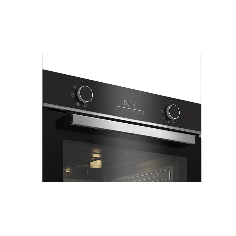four encastrable électrique BEKO BBIE13302XC 72 litres 60 cm ventilé 6F noir