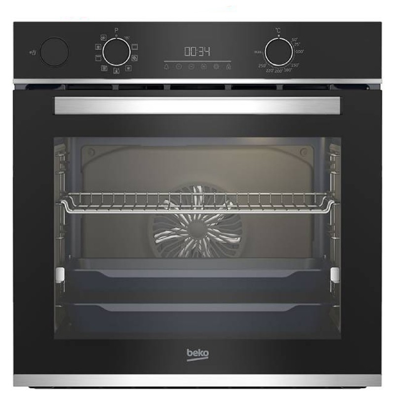 four encastrable électrique BEKO BBIS13300XMSE 72 Litres ventilé Multifonction Noir