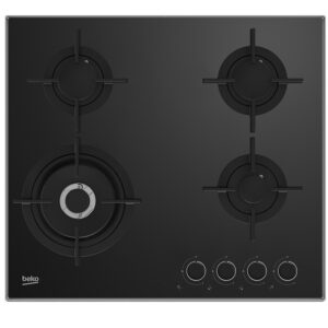 Plaque De Cuisson Encastrable BEKO HCLW64222S 4Feux 60cm - Noir