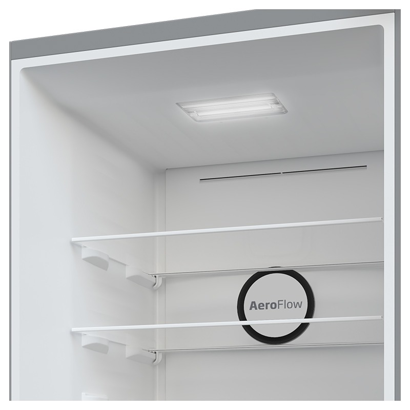 réfrigérateur combiné Beko B3RCNA400HSX 400 litres NoFrost Silver