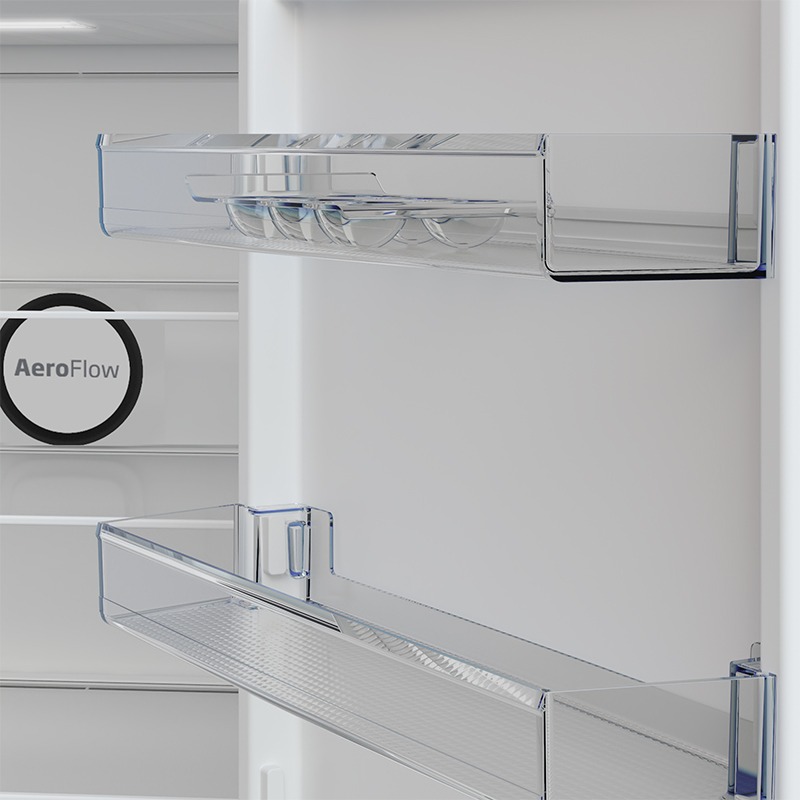 réfrigérateur combiné Beko B3RCNA400HSX 400 litres NoFrost Silver