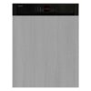 lave vaisselle semi encastrable 12 couverts Focus F502B noir