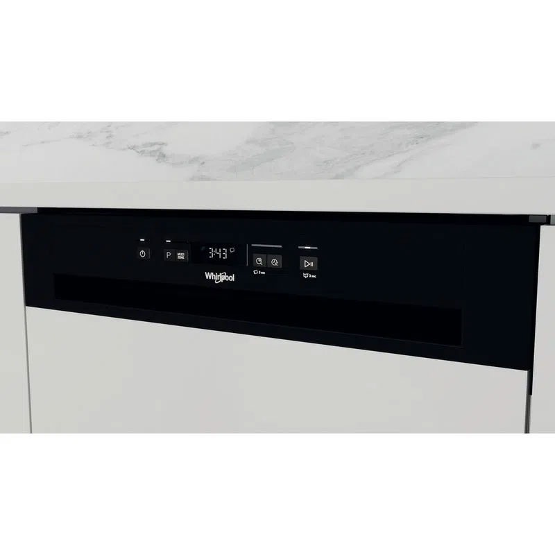 lave vaisselle semi-encastrable Whirlpool WBC3C26B 14 couverts Inox