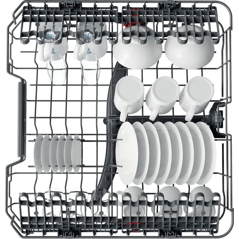 lave vaisselle semi encastrable Whirlpool WBC3C26B 14 couverts Inox