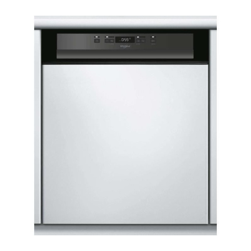 lave vaisselle semi-encastrable Whirlpool WBC3C26B 14 couverts Inox