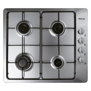 plaque de cuisson encastrable 4 feux 60cm Focus F400X inox
