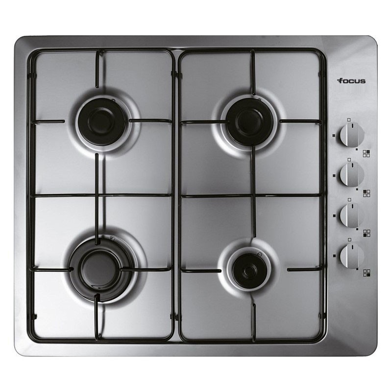 plaque de cuisson encastrable 4 feux 60cm Focus F400X inox