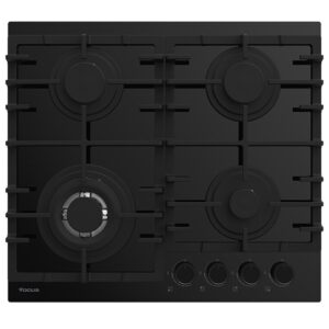 plaque de cuisson encastrable Focus F405B 60cm 4 feux Noir