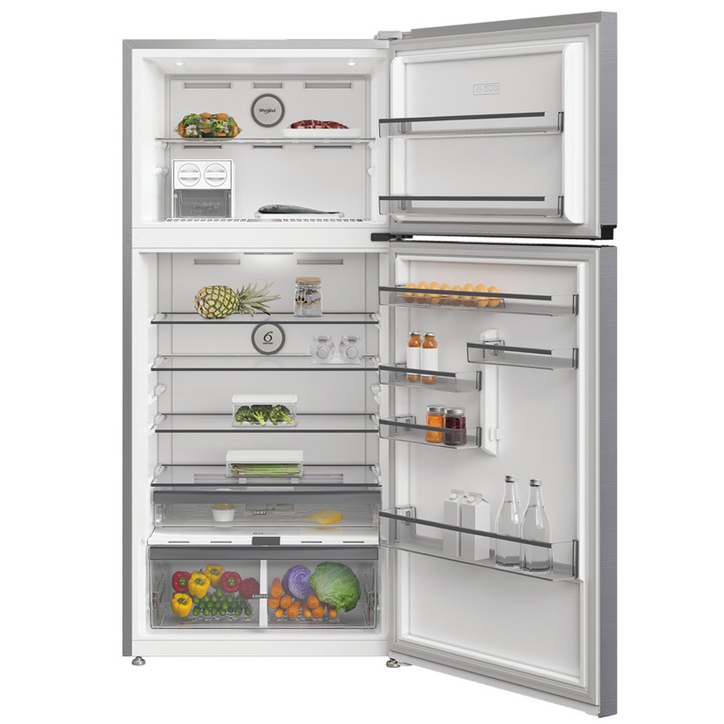 Réfrigérateur Whirpool 630 Litres 6éme Sens Inox - WTMF836633XNA
