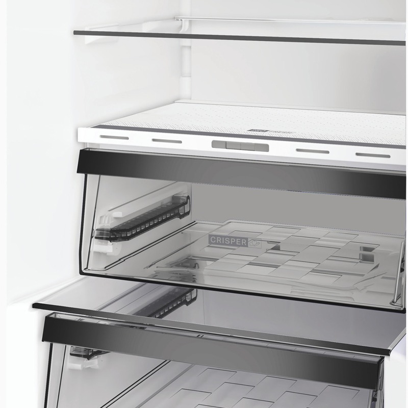 réfrigérateur combiné WHIRLPOOL 250 litres inox
