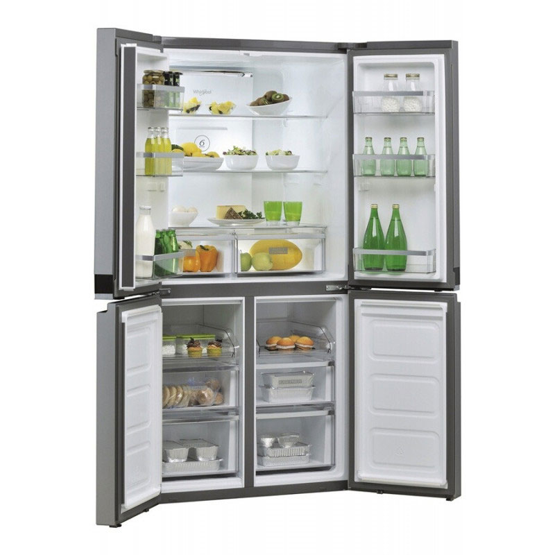 réfrigérateur Side By Side Whirlpool WQ9B2L NoFrost 677 litres inox