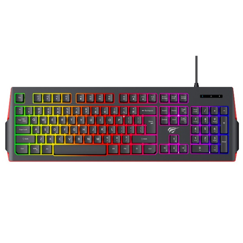 clavier Gamer filaire Havit KB866L RGB noir