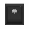 Évier de cuisine encastrable Focus Quadra Graniteck 1 Bac 41cm