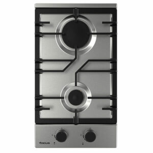 plaque de cuisson Focus QUADRA 32 encastrable 2 feux 30 cm inox