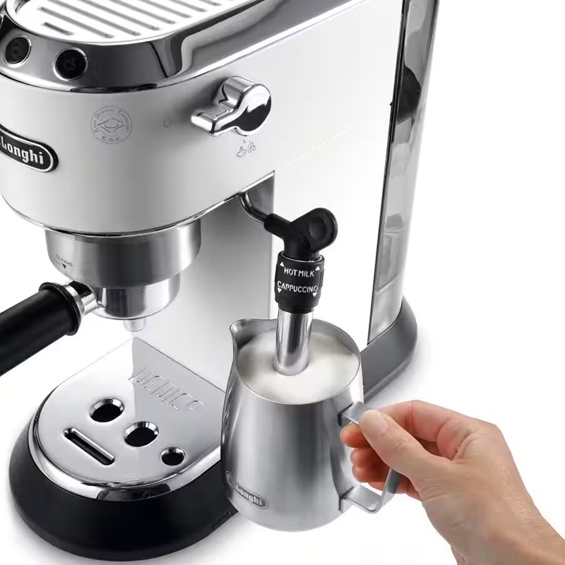 machine à café DELONGHI Dosette Moulu EC685 blanc