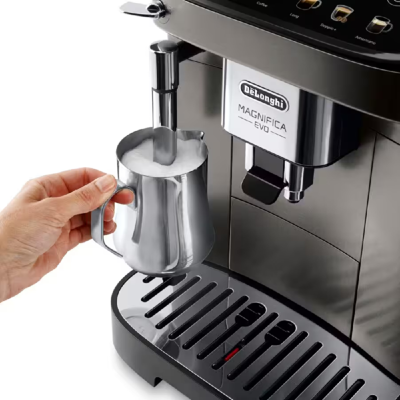 machine à café Expresso automatique Delonghi Magnifica Evo 1450W Chrome