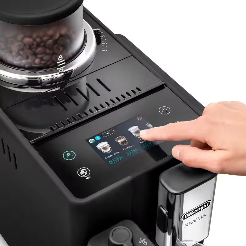 machine à café Expresso Delonghi Rivelia noir EXAM440.55.B